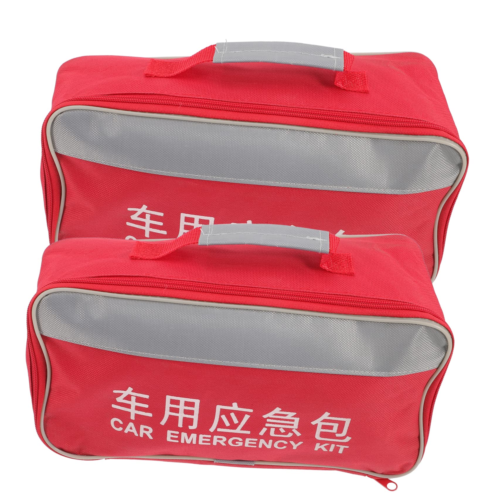 SHERCHPRY 2pcs Portable Medicine Bag Stylish Household First Aid Pouch for Camping Travel Outdoor Activities Lightweight Wear Resistant Easy to Carry for Daily Medication Storage