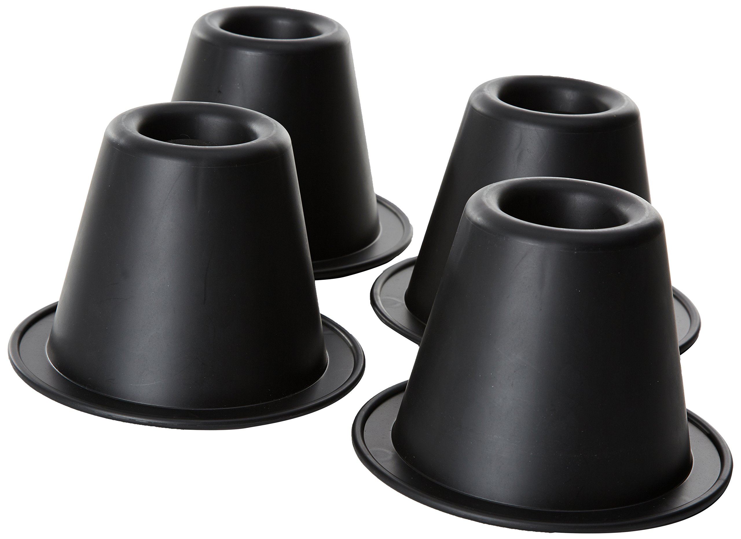NRS Healthcare Cone Furniture Raisers, 9 cm (3.5 inch) Height - Set of 4
