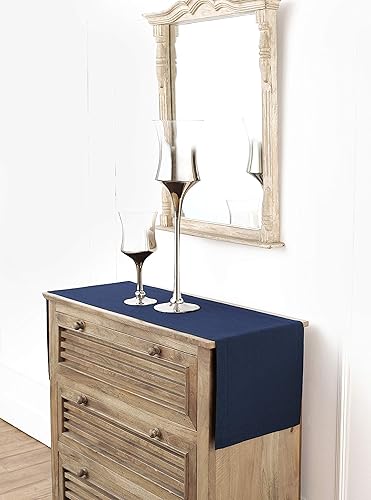 Miniatura 6 de Solino Home - Camino de mesa de lino con punto vainica, manteles individuales y servilletas