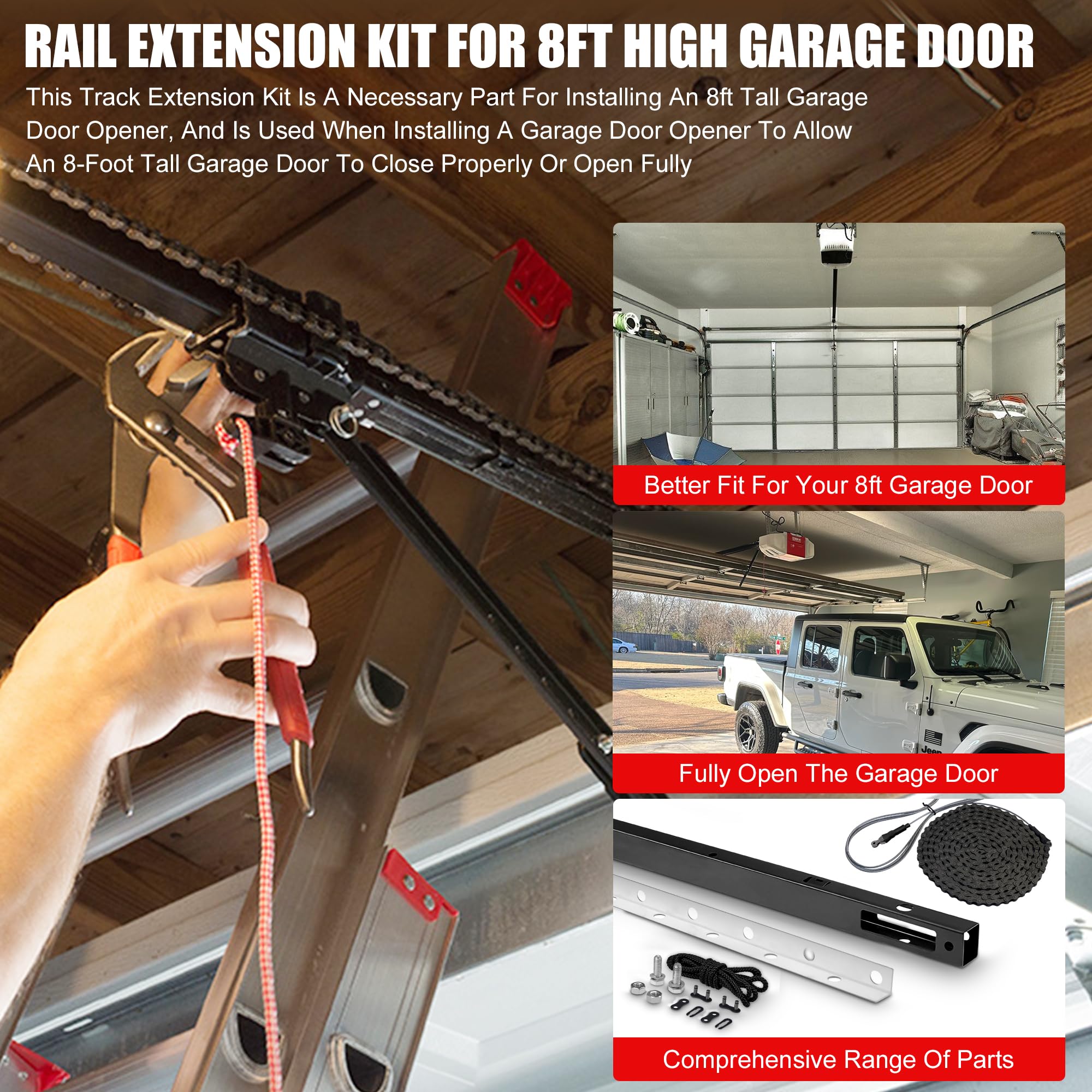 Garage Rails Extension Chamberlain Internet Connectivity Kit Chamberlain® G7708CB-P Chain ...
