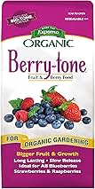 Espoma Organic Berry-Tone 4-3-4 Natural & Organic Fertilizer and Plant Food for All Berries. 4 lb. Bag. Use for Planting & Feeding to Promote Bountiful Harvest