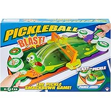Pickleball Blast - The Pickle Smackdown Game, Players Will Love to Smash the Wildly Wiggling Pickle With Their Pickleball Paddle & Try to Flip Over the Pickle Jar Lids to Win, For 2 People, Aged 6