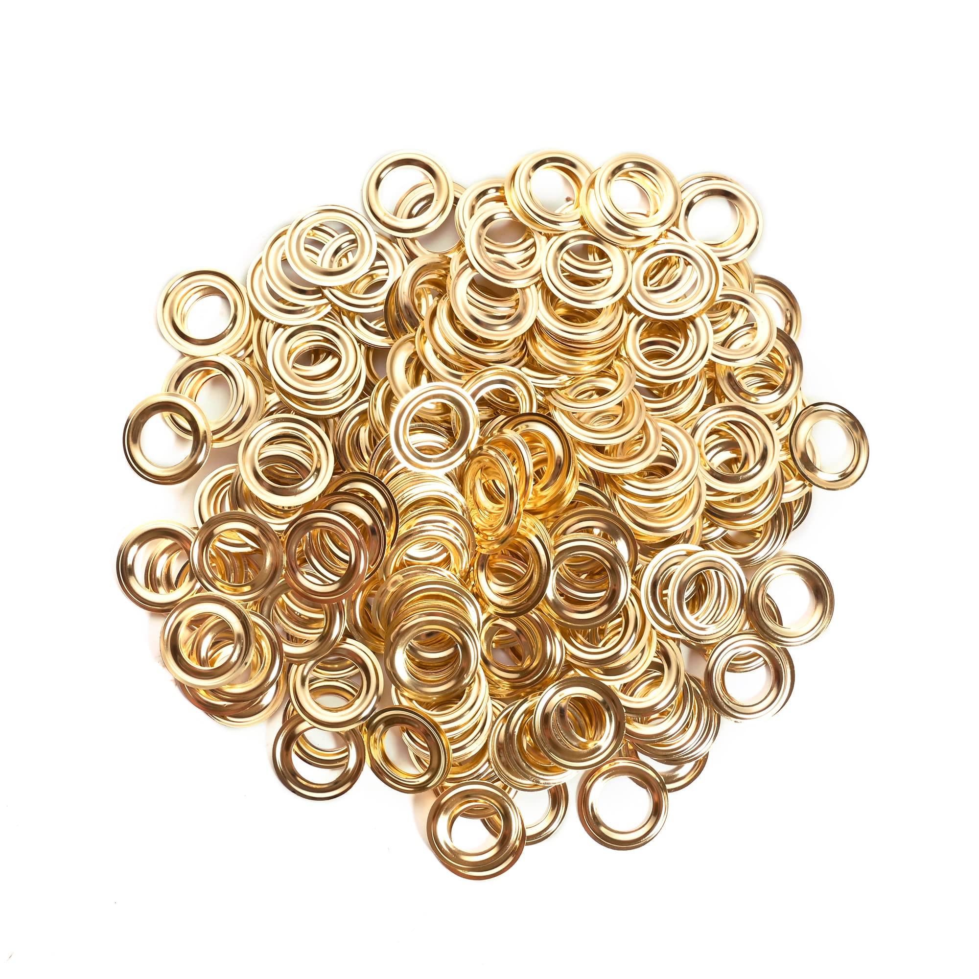 Gold Grommets 1000pcs - Durable Washers & Grommets Kit -3 Gold Grommets 1000pcs - Durable Washers & Grommets Kit -3