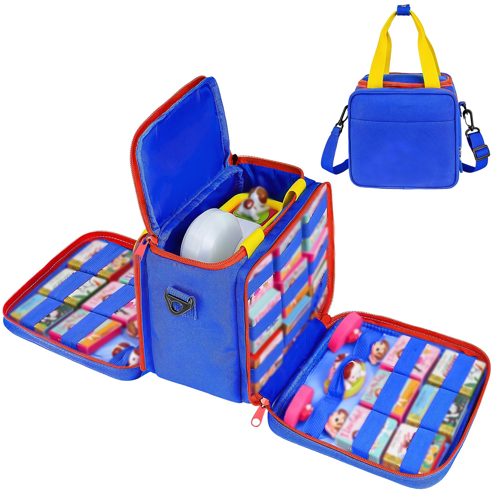 Storage Bag for Little Tikes Story Dream Machine Starter Set, Easy Carrying Toys Travel Case with Thick Handles & Shoulder Strap, Kids' Gift for Christmas, Birthday, Holidays