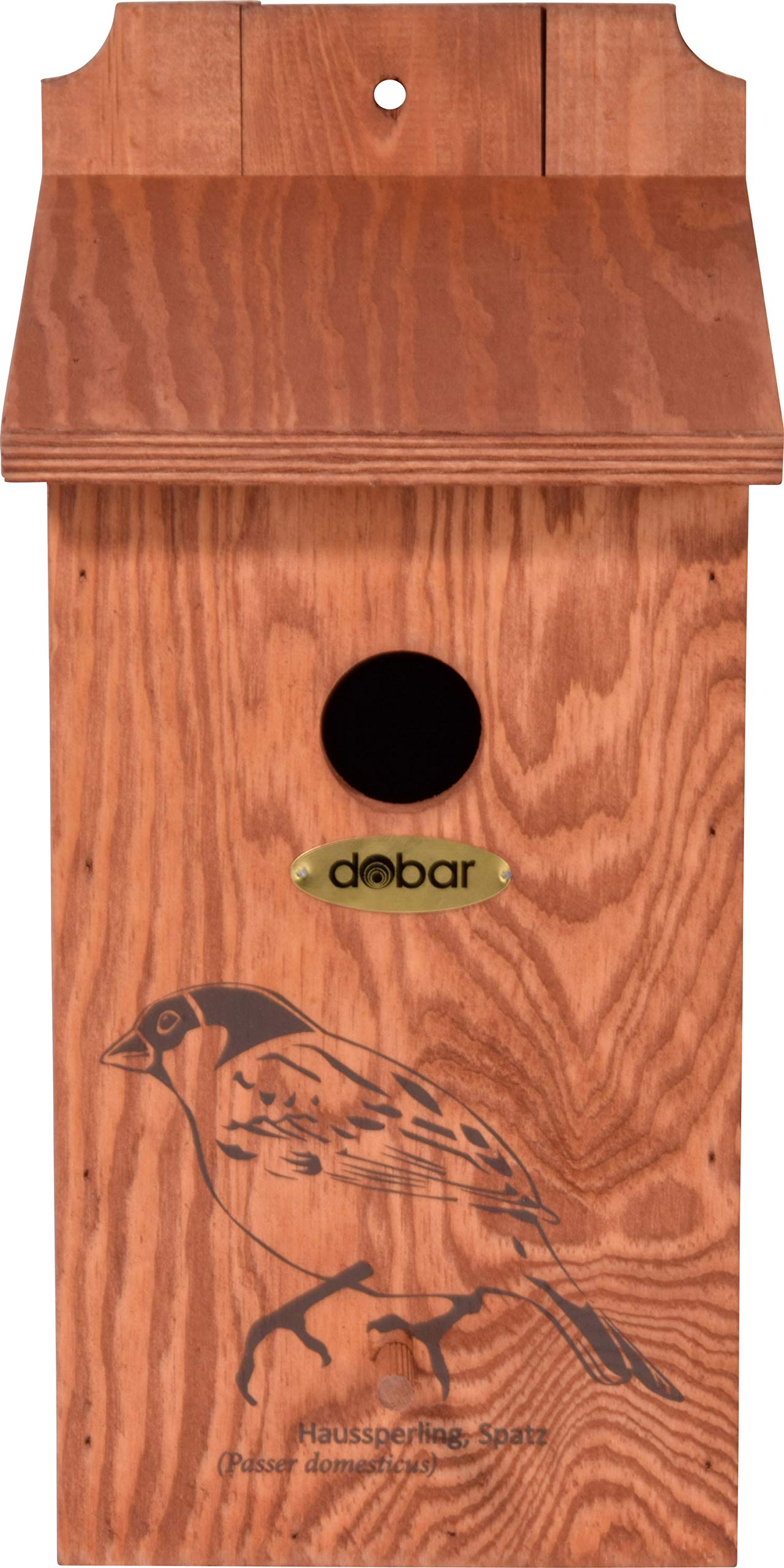 Nido Per Uccelli In Fibra Di Bambù - Verde, 16x16x19 Cm, Per Giardino, Con Gancio - Foto 7