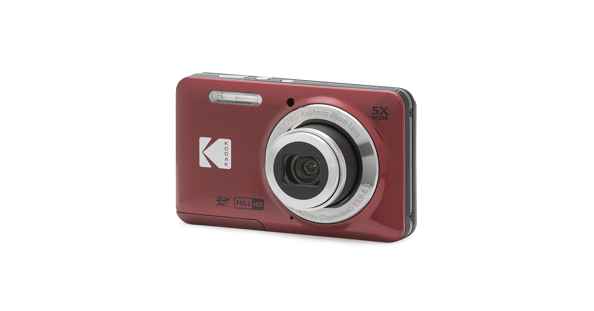Amazon.com : KODAK PIXPRO FZ55-RD 16MP Digital Camera 5X