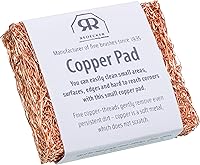Vista 13 de Redecker Paño de Fregado de Cobre Tejido de 2 Capas y Toallita de Limpieza de Microfibra – Superficie Dual, Antiarañazos, Reutilizable y Lavable a