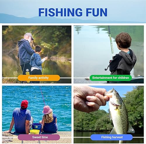 Miniatura 7 de Juego de 5 señuelos de pesca micro Crankbait para lubina, trucha y topwater, juego de vib resistente de hundimiento lento para amantes de la pesca,