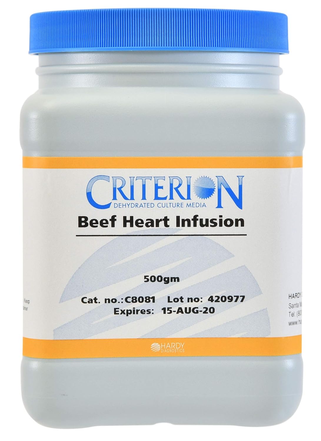 Beef Heart Infusion, Criterion™ Dehydrated Culture Media, 500gm Wide