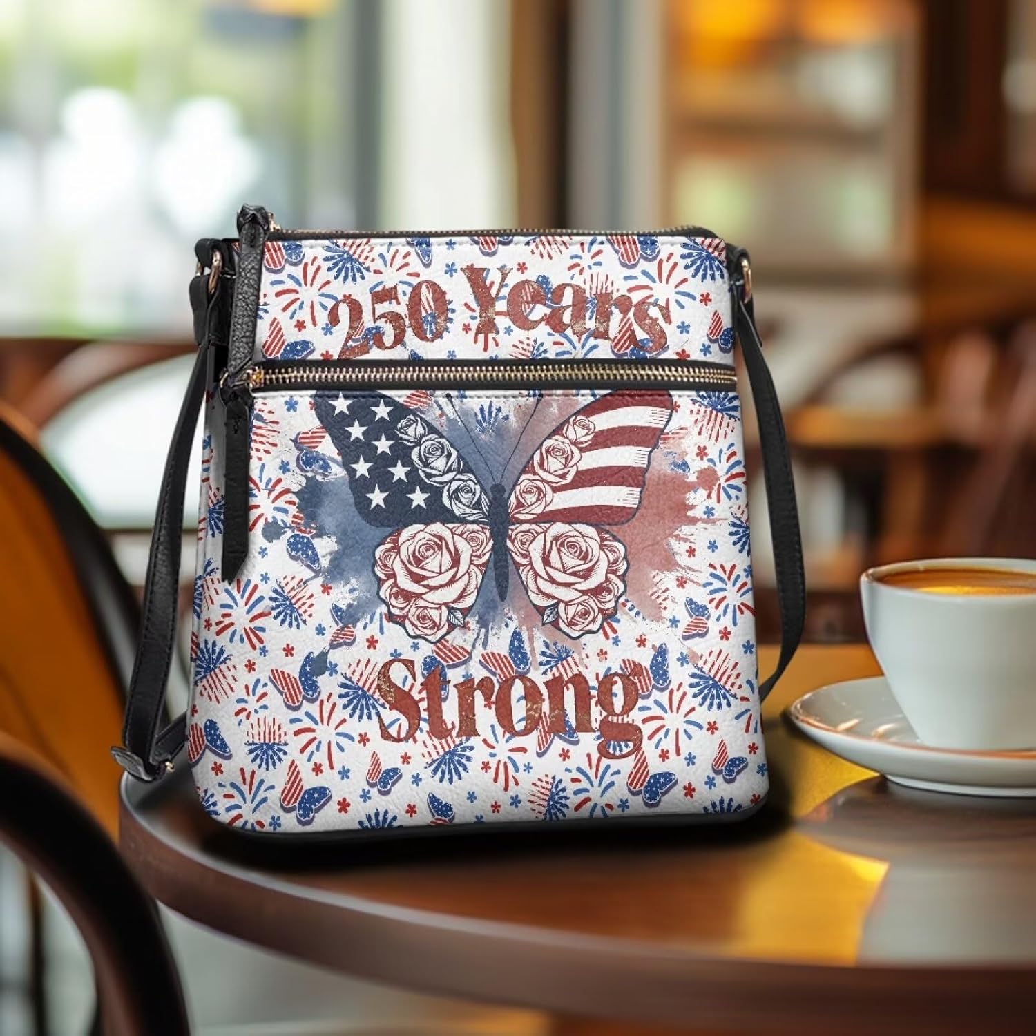 HUGS IDEA Crossbody Bag for Women Leather Handbag Sling Bag Large Hobo Bag Cell Phone Bag - Image 3