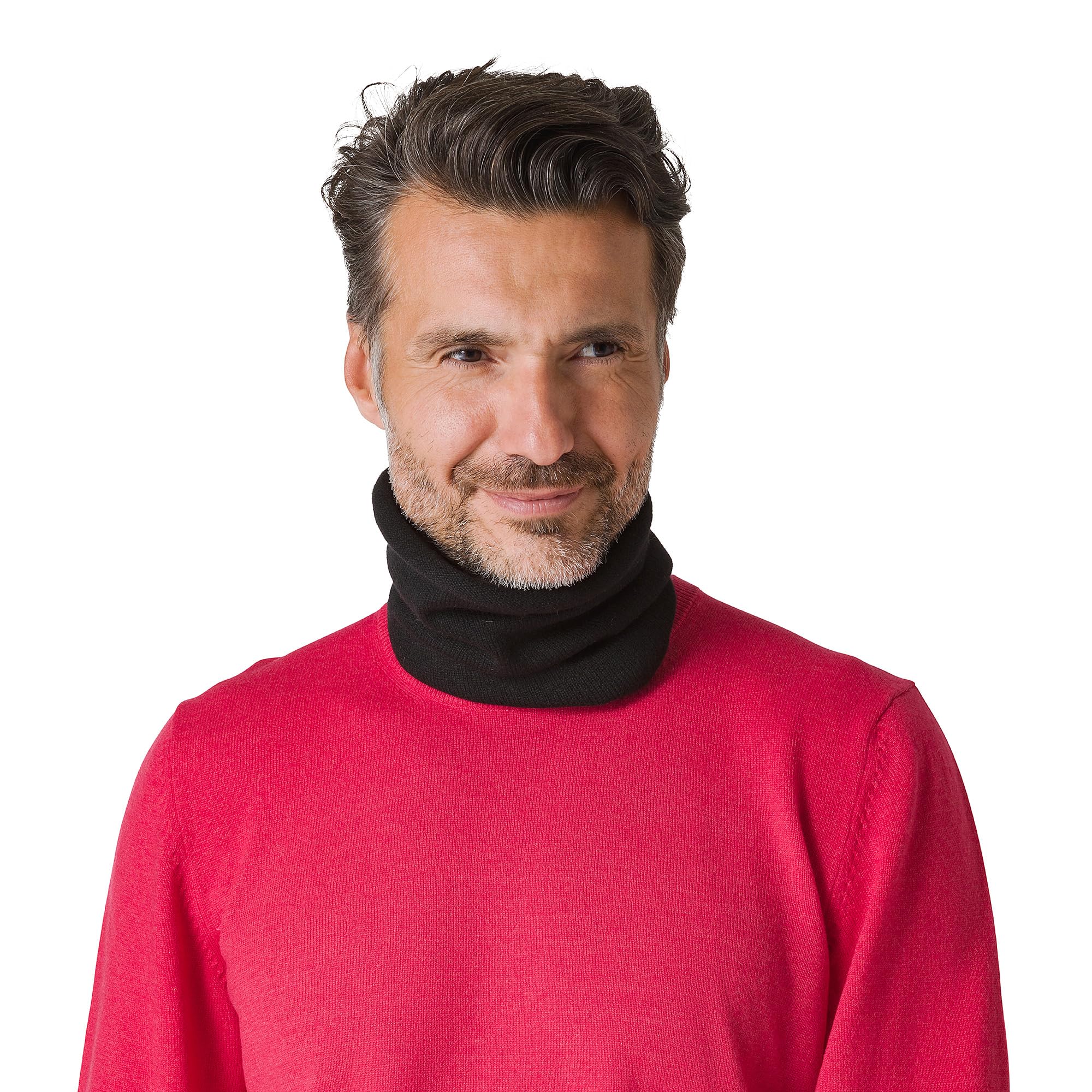 Scaldacollo Tubolare Per Uomo Donna | 100% Puro Cashmere | Made in Italy