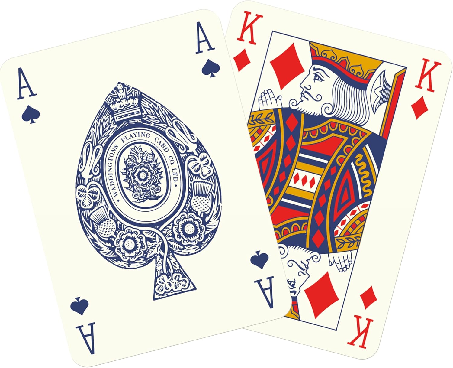 Waddingtons Number 1 Americana Playing Card Game, Classic Deck of Cards associated with The Stars and Stripes, Play Poker, Rummy, Solitaire or snap, Gift and Toy for Boys Girls and Adults Aged 4 Plus