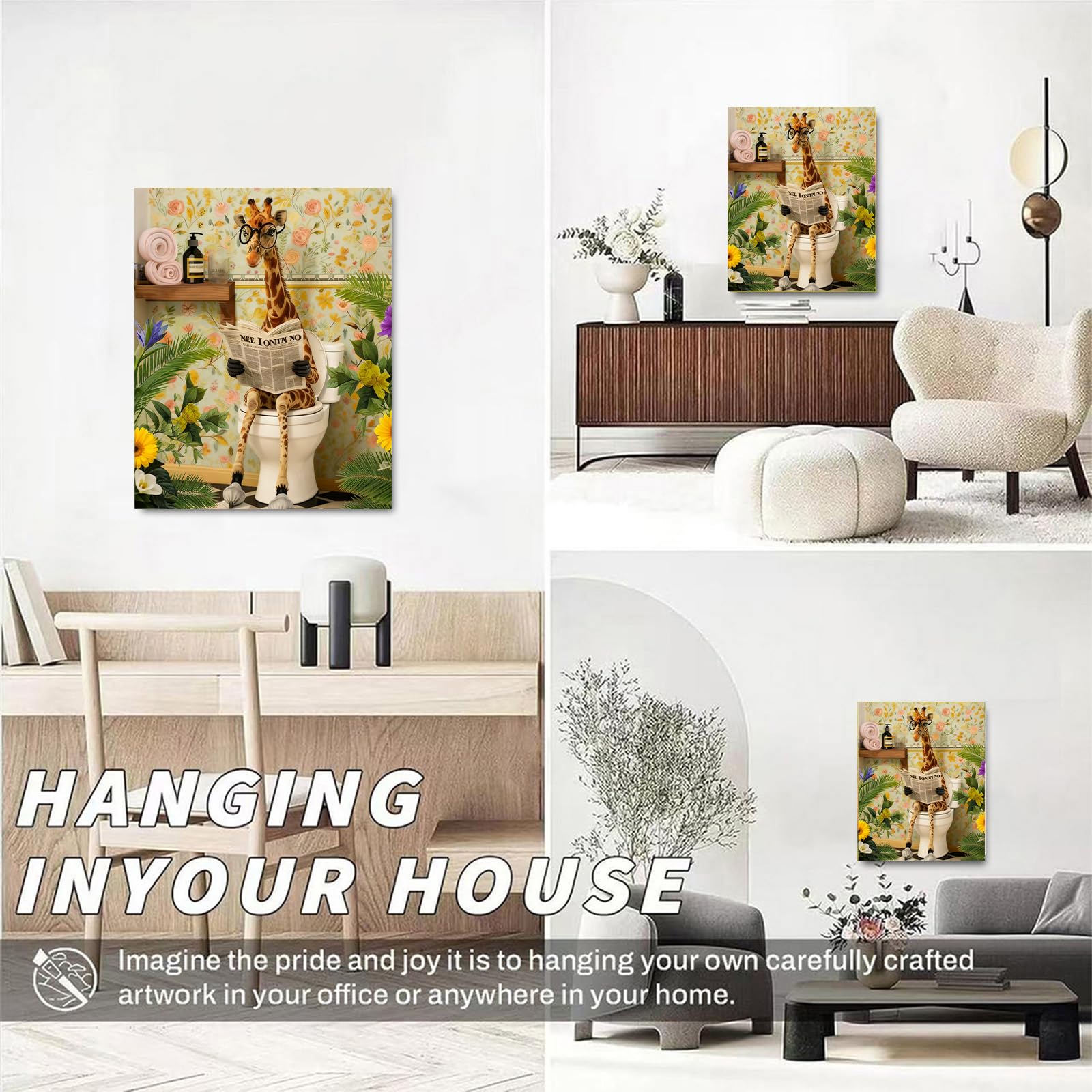 Peinture Par Numéros WEMEON 40x50 Cm – Un Kit Complet Pour Créer Un Tableau Unique !