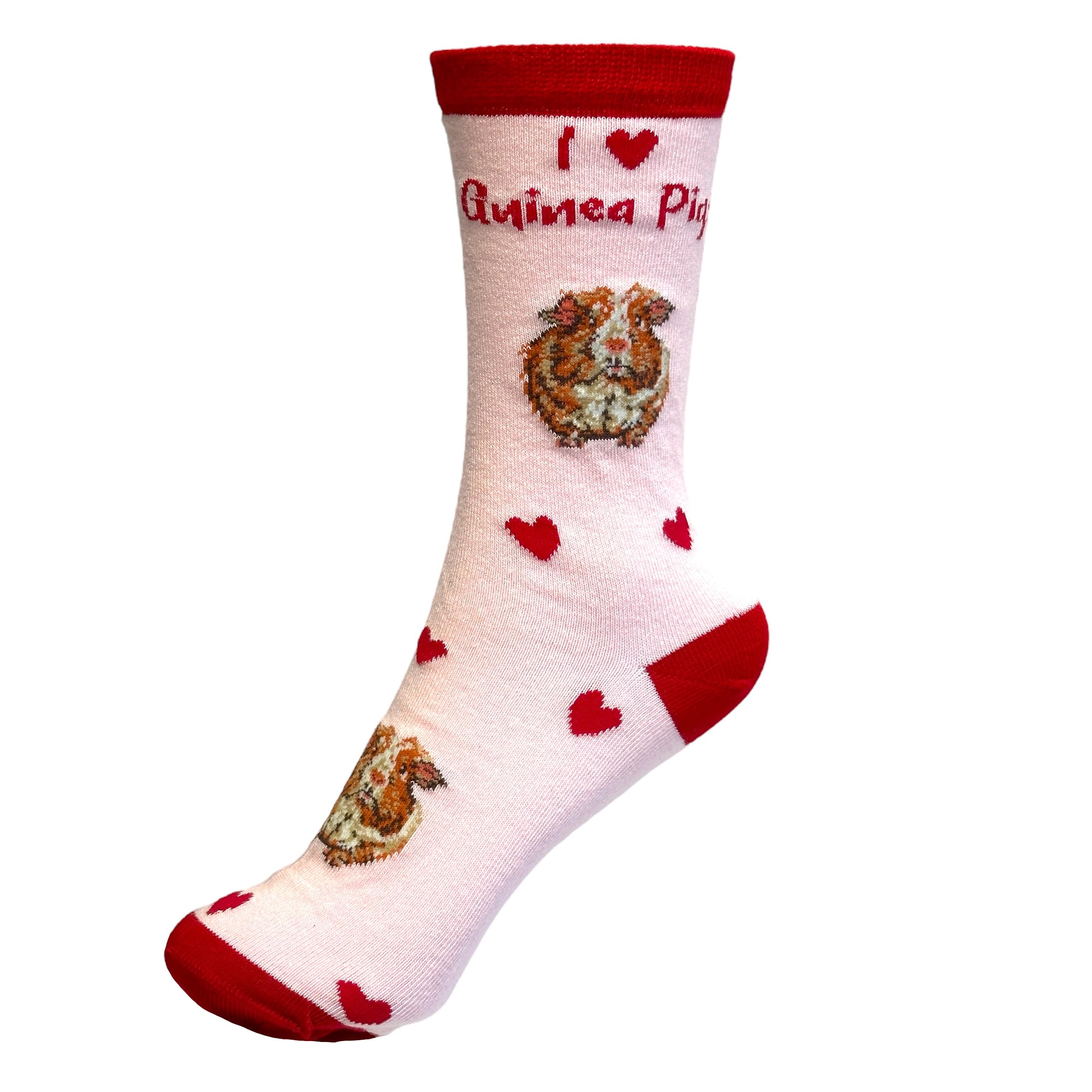 Animal Crackers Women's Novelty Socks - Guinea Pig - One Size - Multicolor