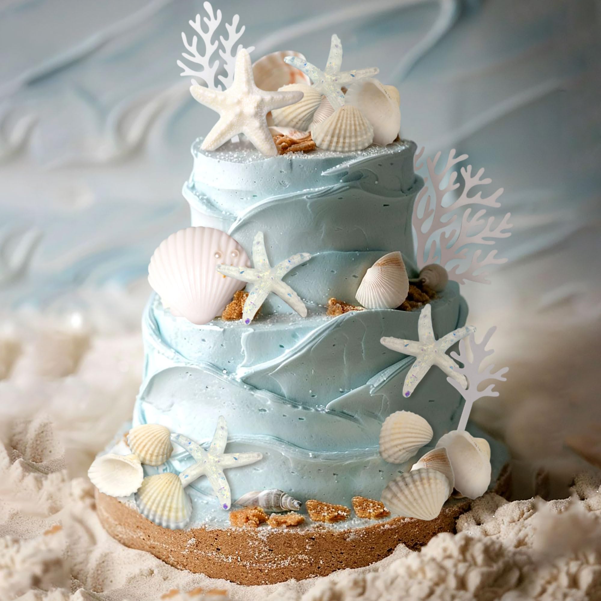 16 stuks Oceaan Taartdecoratie, Huaxintoys Oceaan Thema Taartdecoratie voor Verjaardag, Zeedieren Verjaardags Taart Decoratie, Taarttopper en Taartdecoratie voor Kinder Verjaardag (B3 16 stuks Oceaan Taartdecoratie, Huaxintoys Oceaan Thema Taartdecoratie voor Verjaardag, Zeedieren Verjaardags Taart Decoratie, Taarttopper en Taartdecoratie voor Kinder Verjaardag (B3