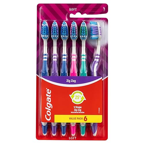 Colgate Cepillo de dientes Zig Zag Soft 6 unidades disponible en Yaxa Colombia