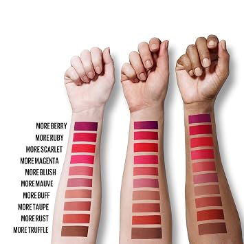 Maybelline Color Sensational Ultimatte Matte Lipstick, Non-Drying, Intense Color Pigment, More Truffle, Cocoa Brown, 1 Count