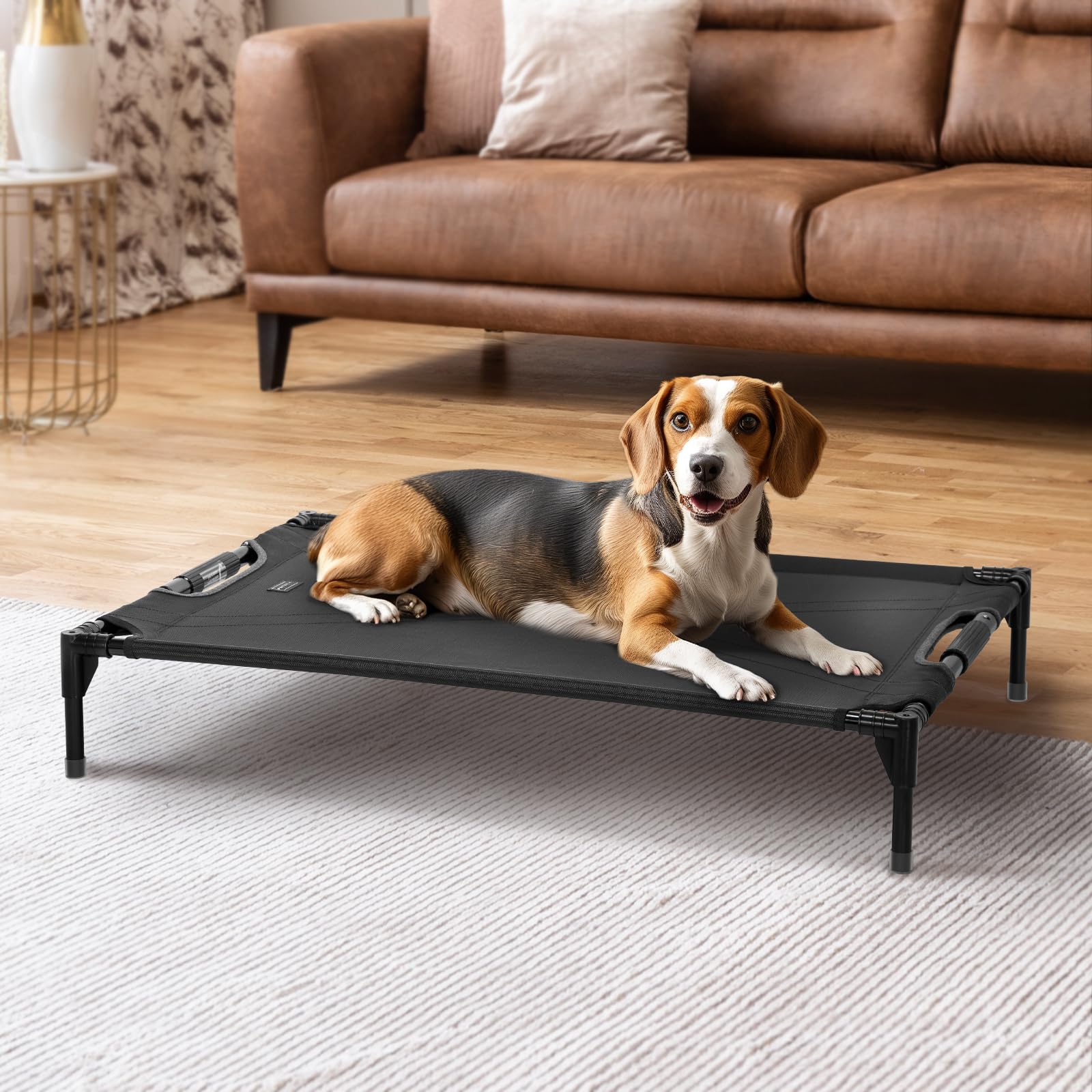 Petsfit Elevated Raised Outdoor Dog Bed Cooling Dog Cot