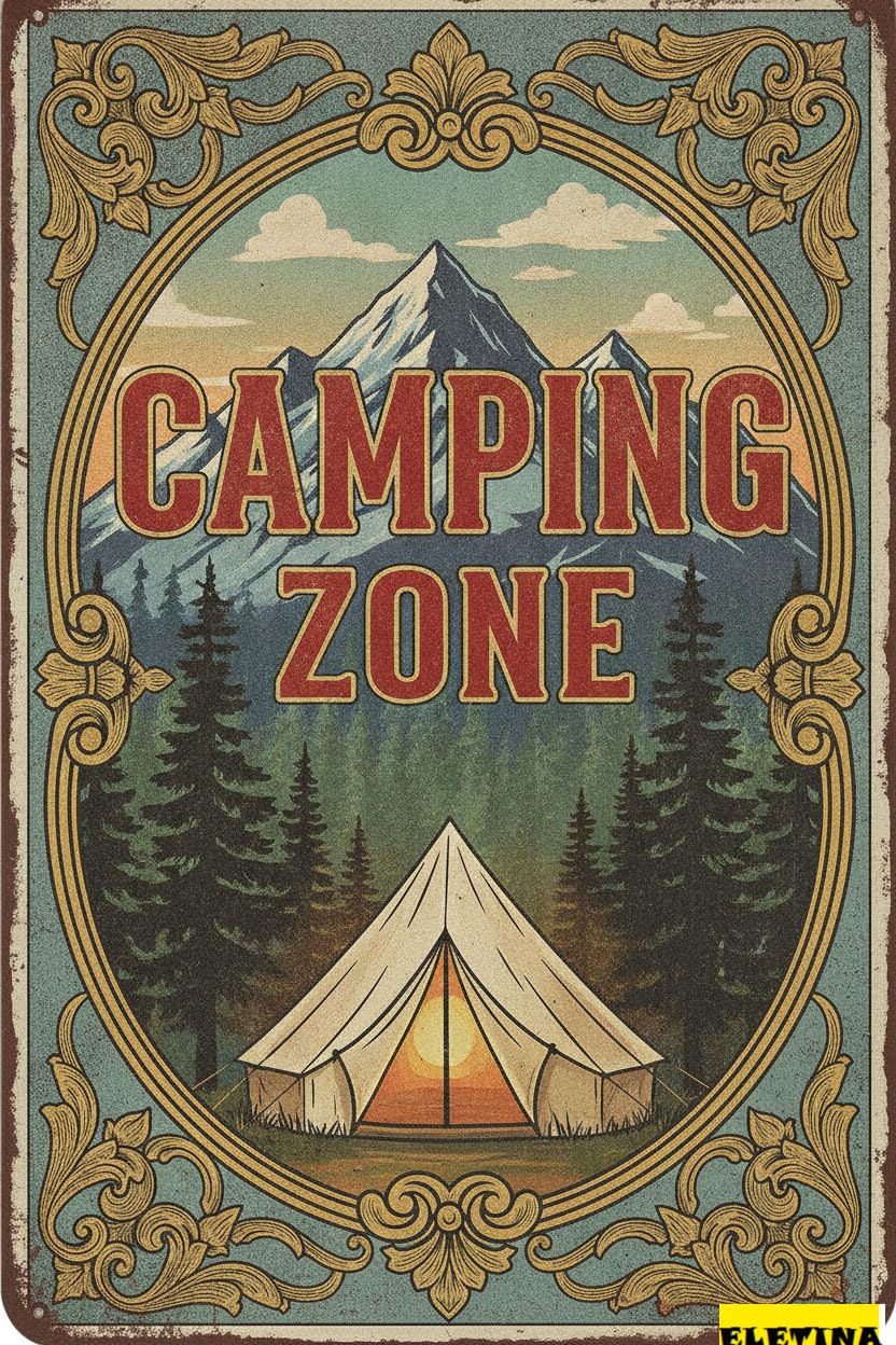 Personalized Sign for Man Cave Beware Caution Metal Wall Art Camping Zone Metal Wall Warning Home Decorative S Driveway Road Street Parking Lot 8x12in High Quality Metal Private Property