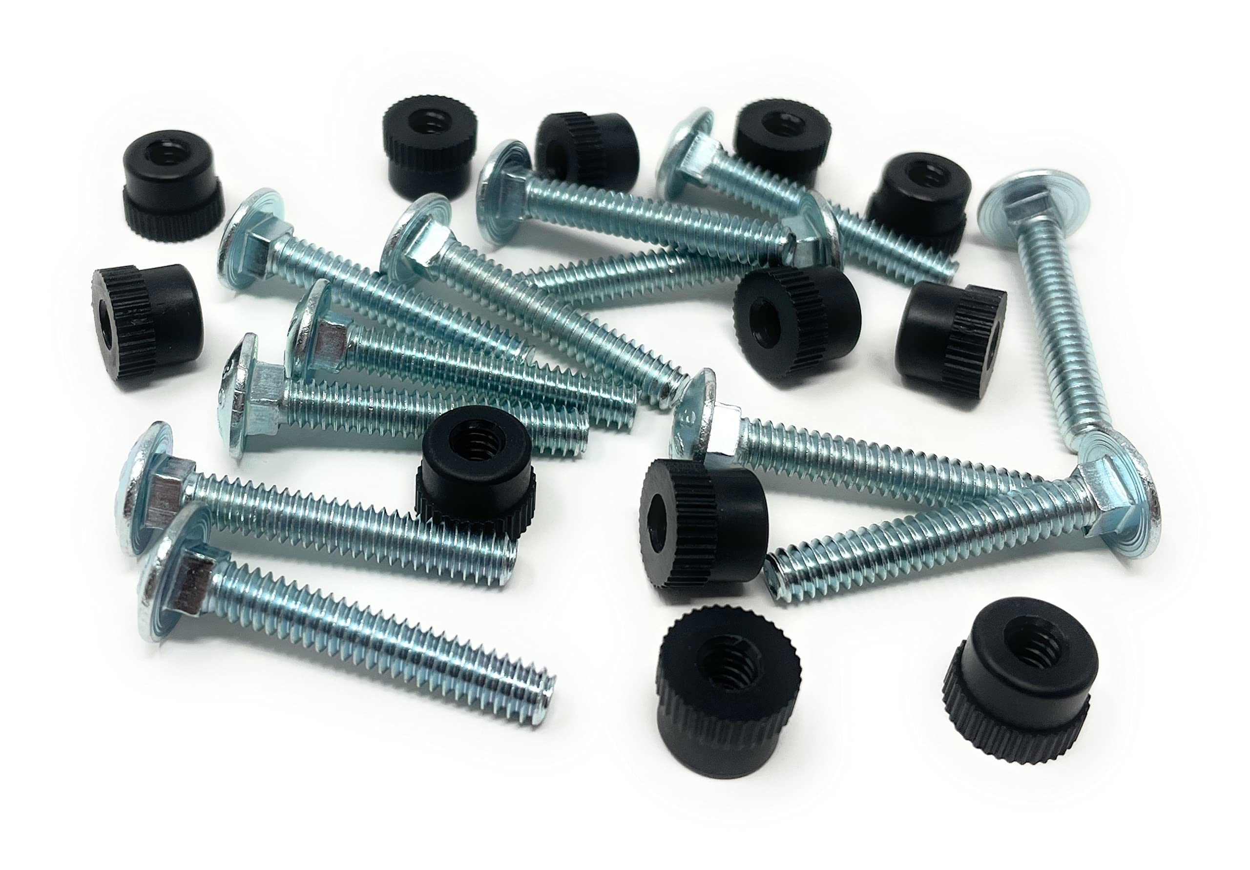 NorthPointe Pet Carrier Fasteners – 12 pkg – Pet Kennel Replacement Bolt Hardware (1 1/4" Bolts)