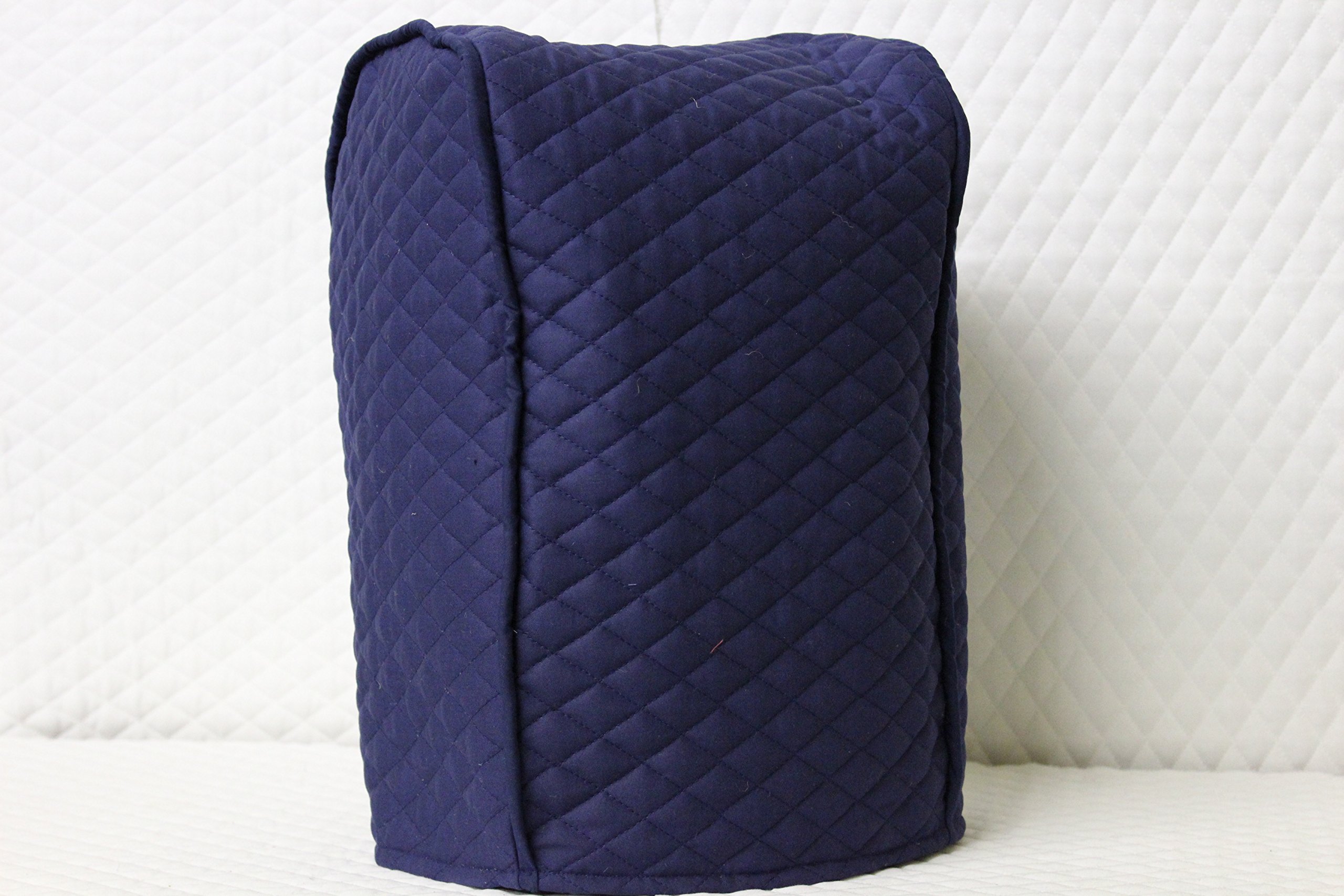 Simple Home Inspirations Navy Quilted Coffeemaker Cover