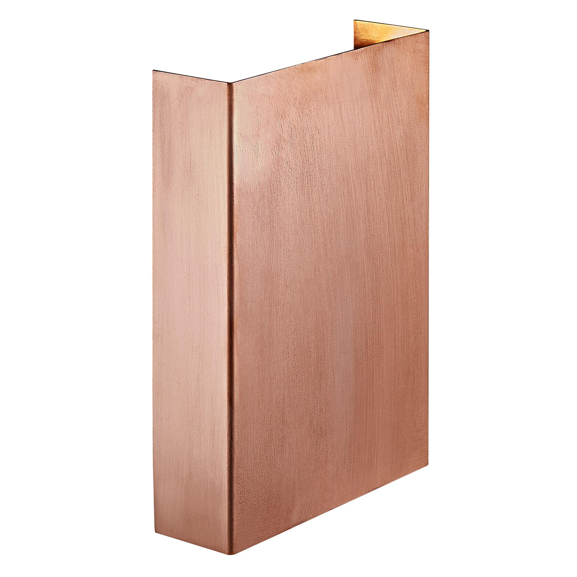 Nordlux Fold Outdoor Wall Light Copper Copper Garden LED IP54 3000k Mains