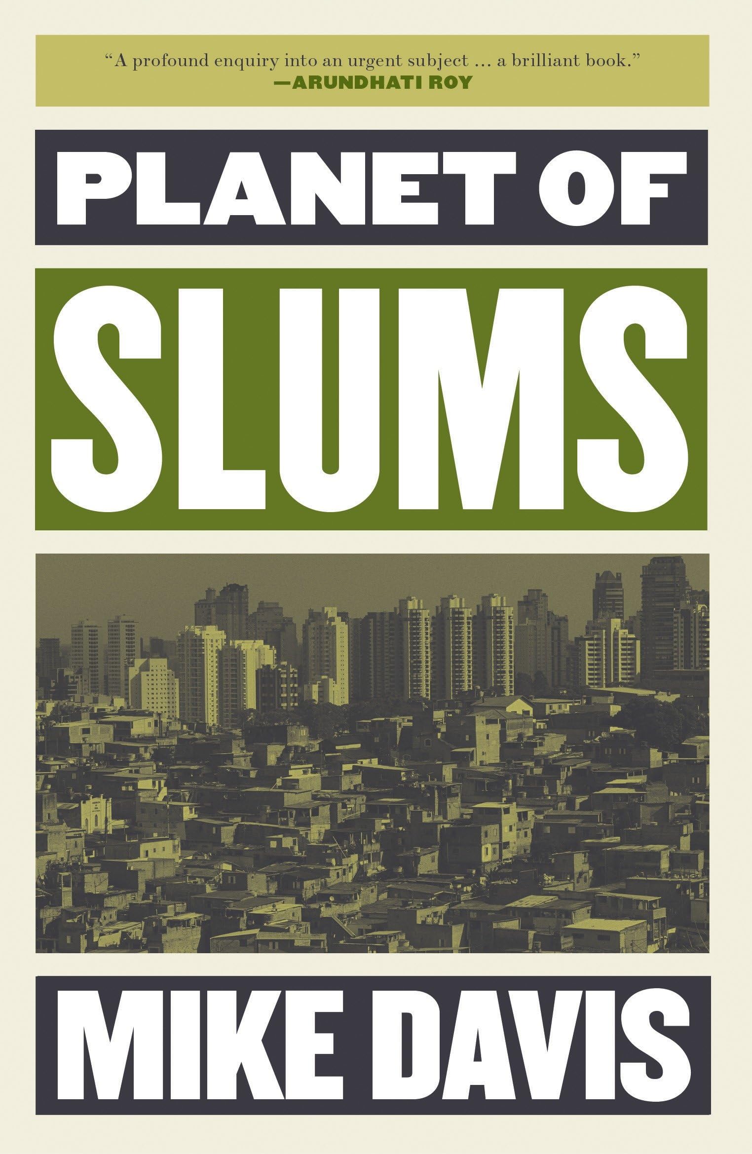 Planet of Slums by Mike Davis (Paperback Book)