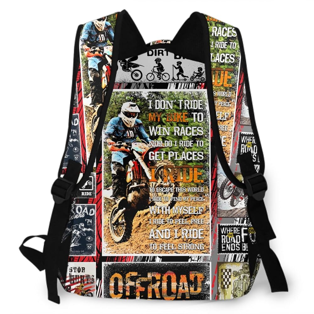 Amazon.com | Nerxy Motorcycle Backpack Dirt Bike for Kids