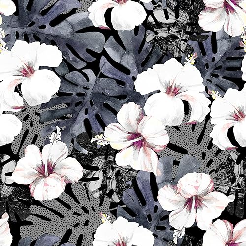 FunStick Papel tapiz floral de color morado oscuro, papel tapiz vintage de peonía rosa y morado, extraíble, autoadhesivo, papel de contacto floral