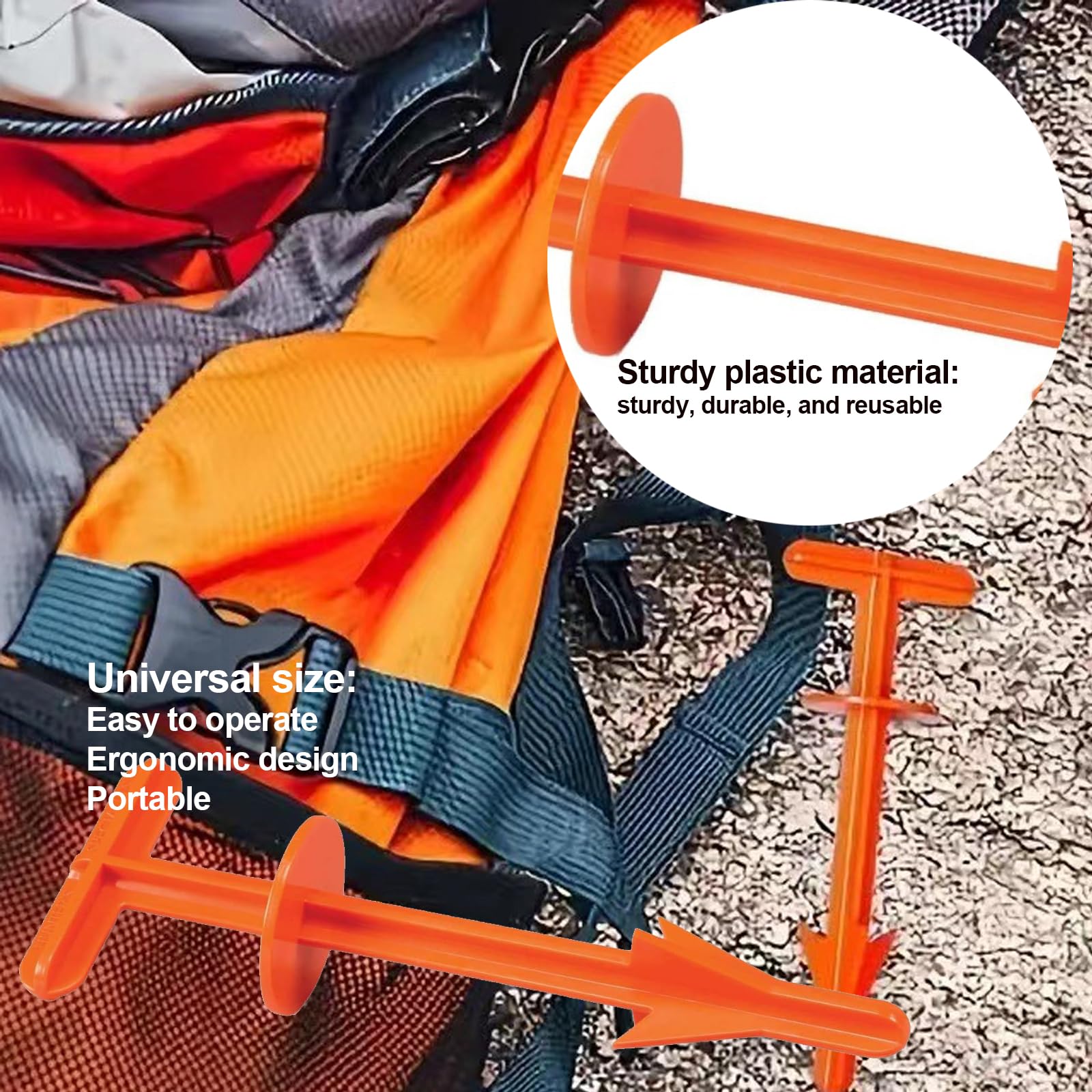 Generico Kit Lavorazione selvaggina Professionale,6 Sacchi traspiranti120×35cm e70×35cm,Sacchi per selvaggina,Riflettenti,Sacchi da Caccia,Strumento Pulizia della selvaggina,Kit Campo,Cinghiale