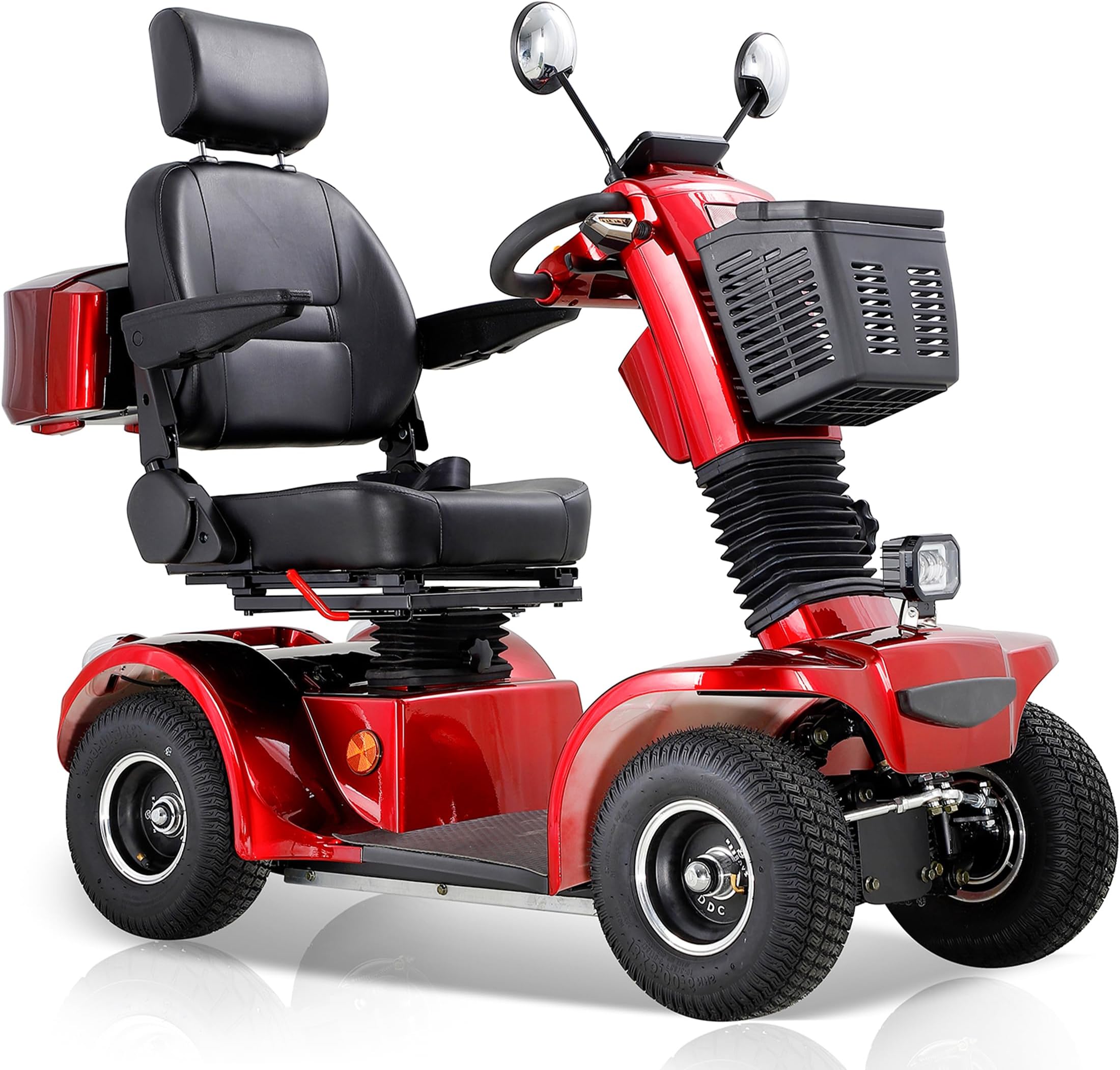 1000W All Terrain Mobility Scooter for Seniors,Heavy-Duty 4 Wheel Mobility Scooters Mobility Scooter,Handicap Scooters for Adults with 3-Speed Travel Long