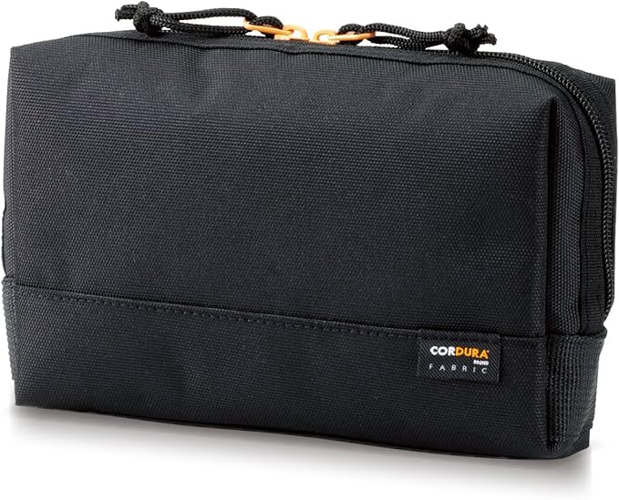エレコム ガジェットポーチ 外観のイメージ。CORDURAナイロン素材