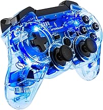 PDP - Nuevo Mando Wireless Afterglow, Color Azul (PS3, PC)
