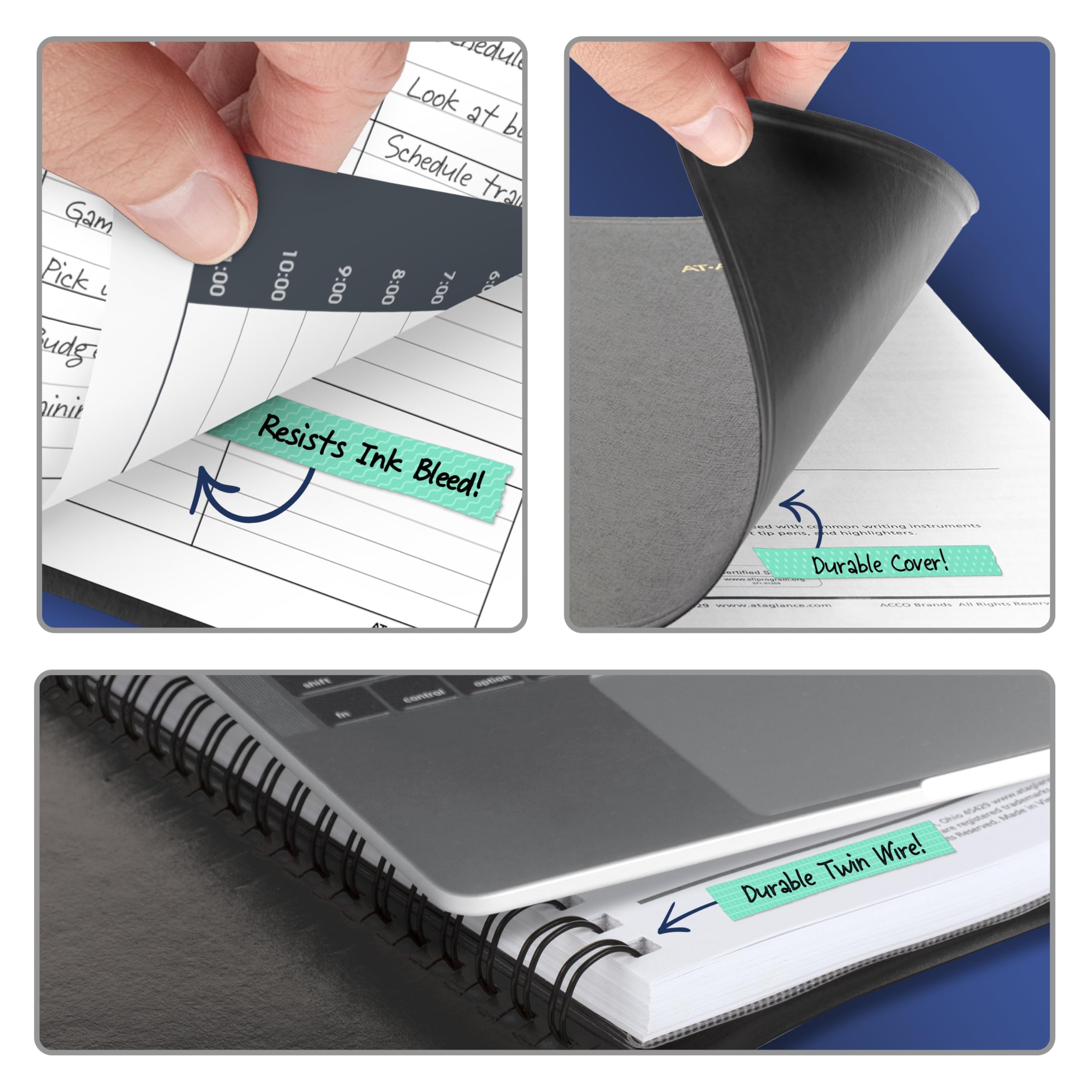 AAG7082205 – at-a-glance Recycled four-person Group Daily Appointment Book