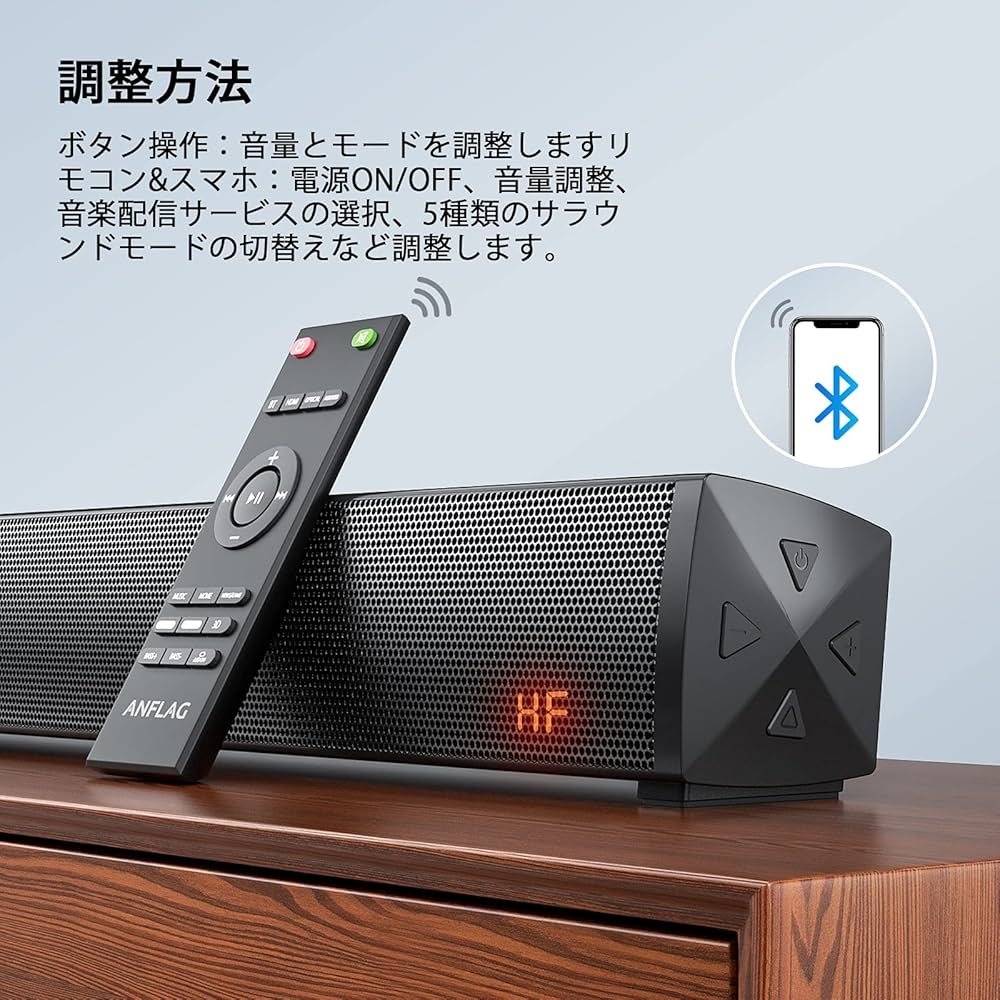 3Ｄサラウンドスピーカー、 Amazon.co.jp: BESTISAN サウンドバー テレビ スピーカー 80W