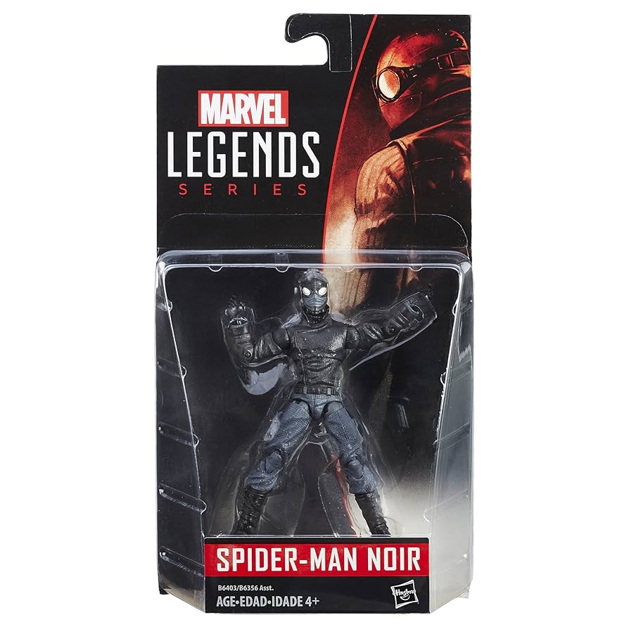 MARVEL SPIDER-MAN NOIR フィギュア SV-Action Spider-Man Noir Action Figure | BigBadToyStore