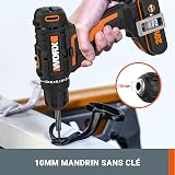 WORX Perceuse-visseuse sans fil 20V WX100.9 - 4