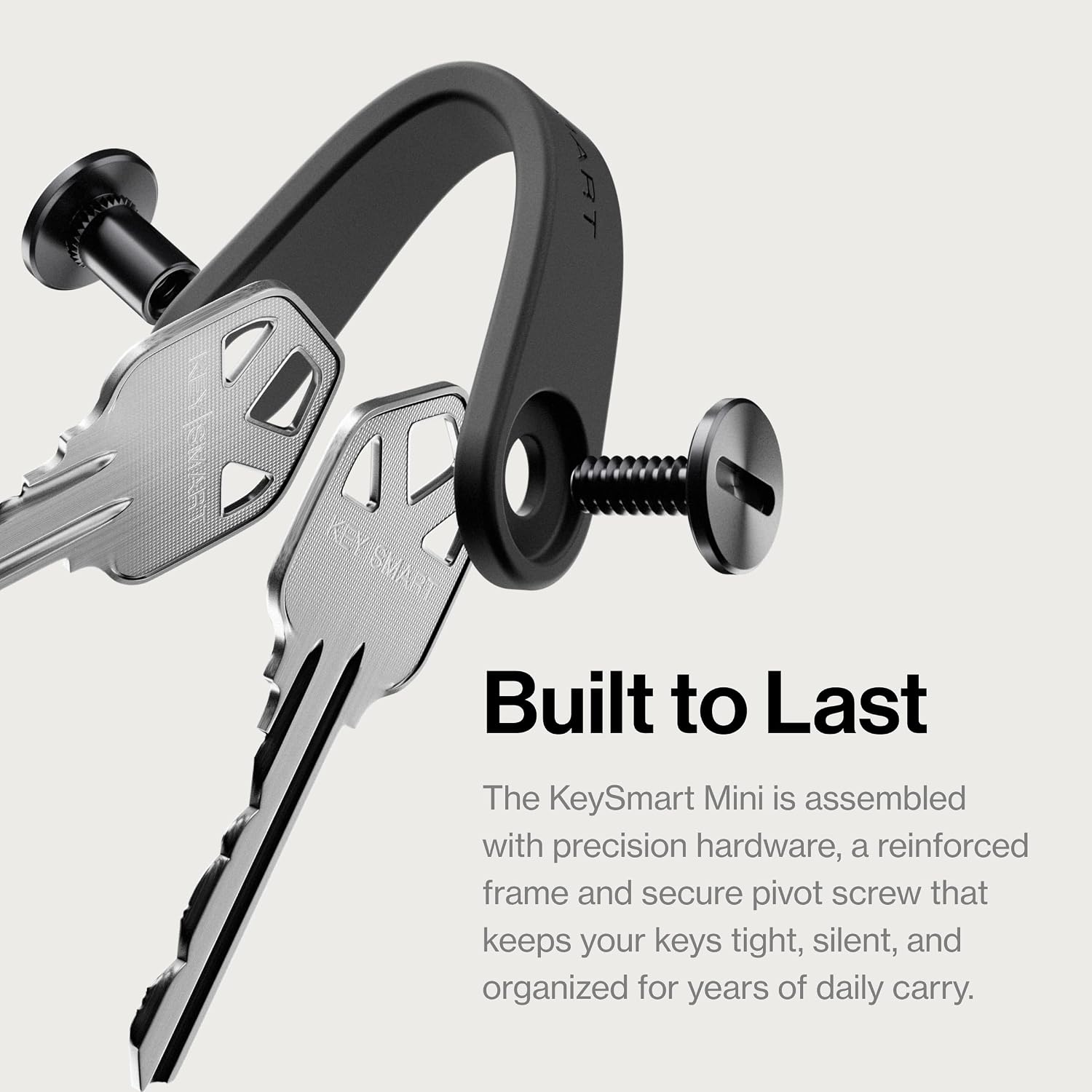 KeySmart Mini and Loop Key Organizers - Keychain Key Holder, Compact Key Chain, EDC Key Chains, Key Ring Keychains