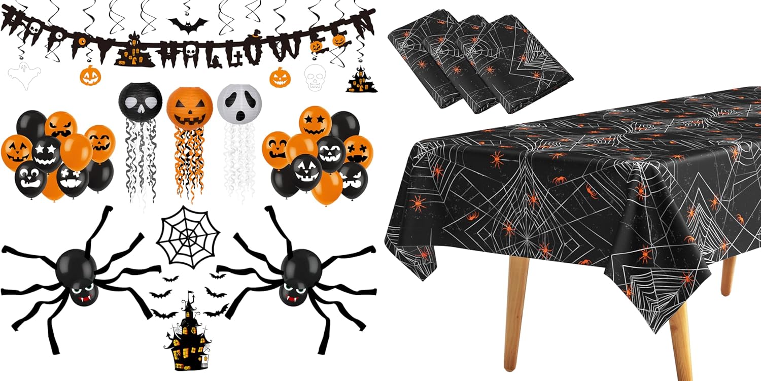 DECORLIFE Halloween Party Decorations Halloween