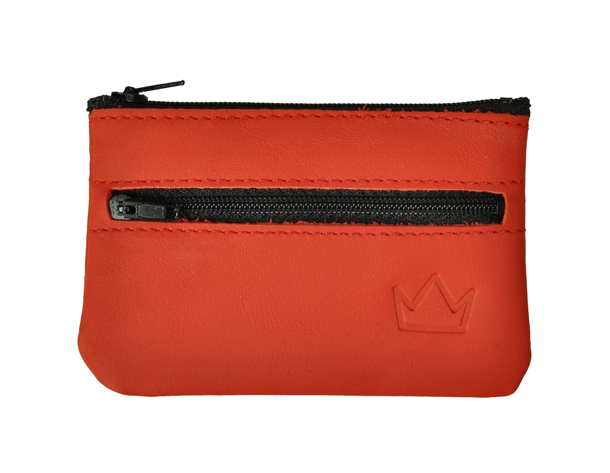 Lederprinz® | Schlüsseletui rot 2 Fächer | echt Leder Schlüsseltasche für Damen 3 Jahre erweiterte Garantie | Schlüsselmäppchen für Autoschlüssel | Handarbeit