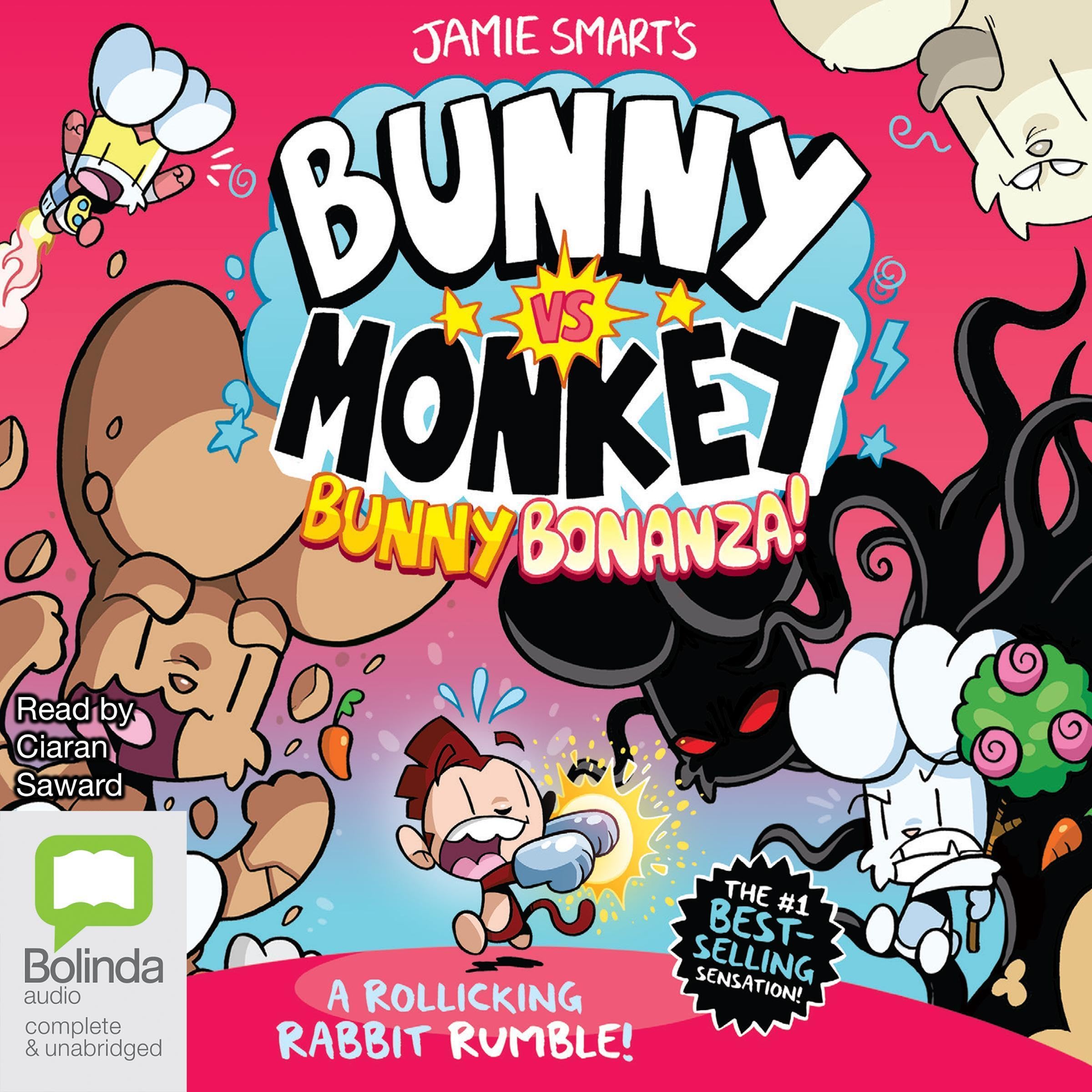 Cover art for Bunny vs Monkey: Bunny Bonanza!