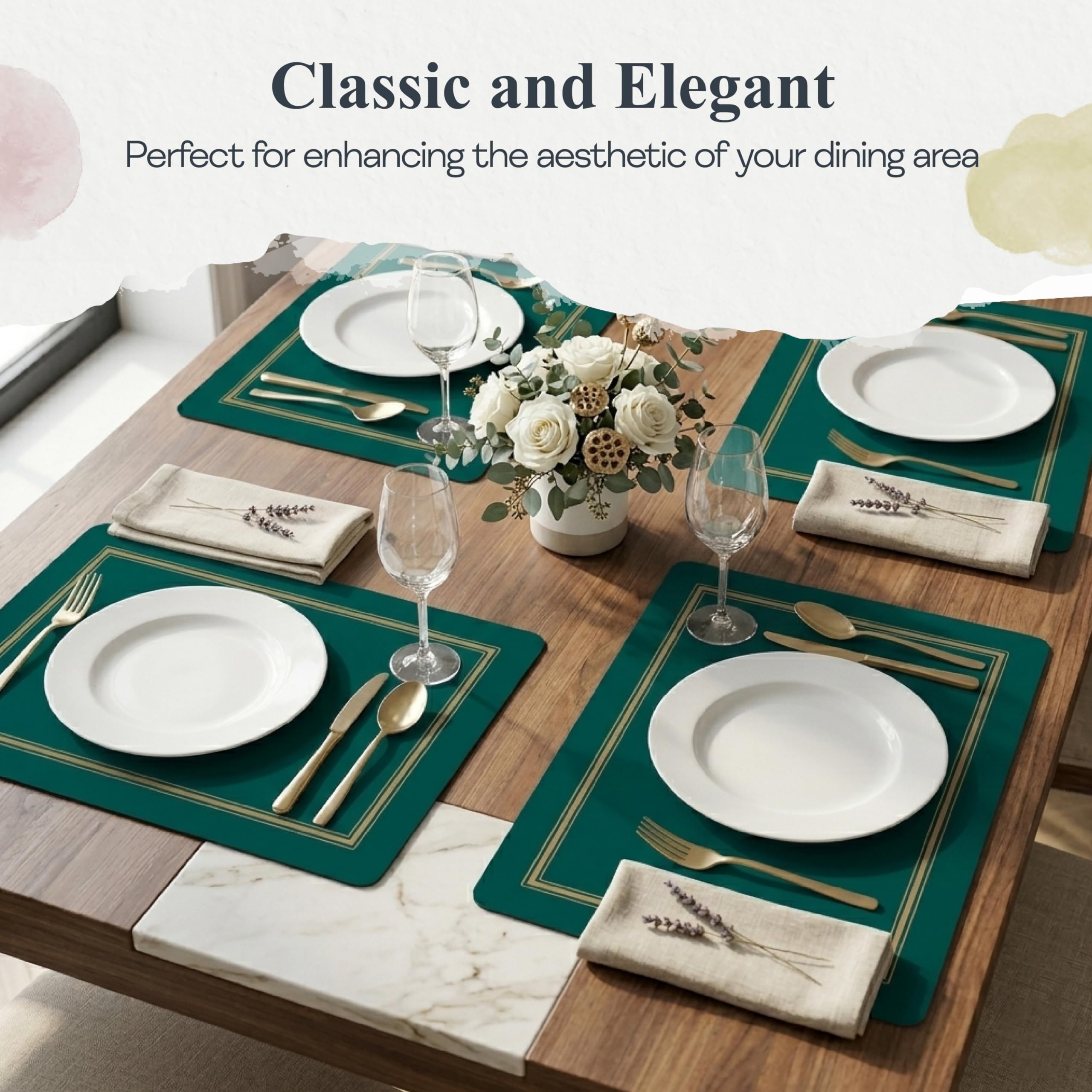 Amazon.com | Pimpernel Classic Collection Placemats, Set of 4