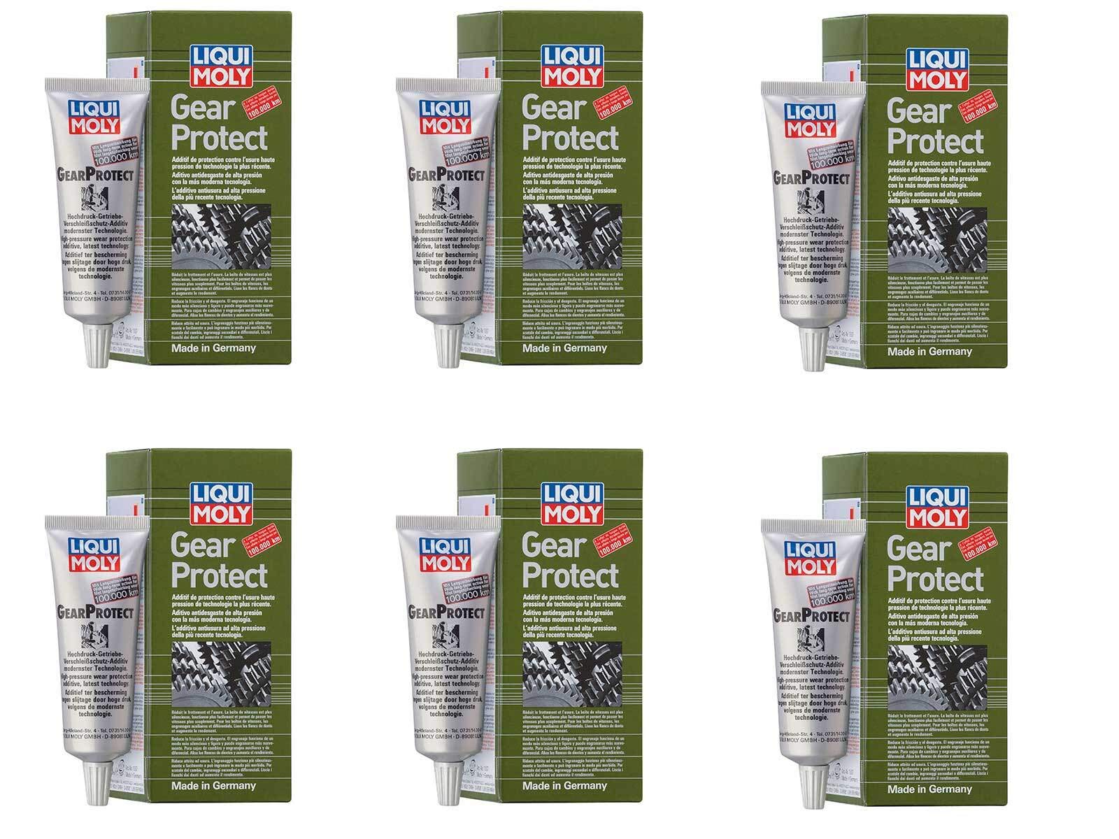 6X Original Liqui Moly 80ml Gear Protect 1007 Verschleißschutz Getriebe