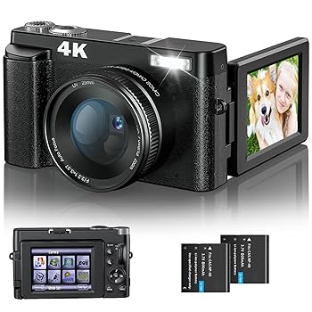 NBD ビデオカメラ 4800万画素 60fps 32gb Tfカード付属 Amazon | NBD 4K 4800万画素・60FPSデジタルカメラ【マクロ+広角