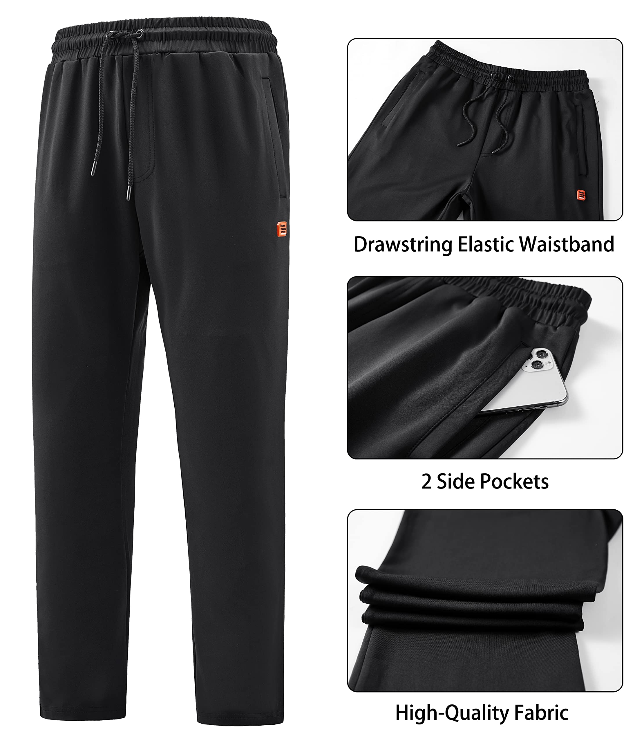 W JIANWANG Herren Jogginganzug Trainingsanzug Sportanzug Fußball Sporthose für Gym Tracksuit Atmungsaktiv Hausanzug