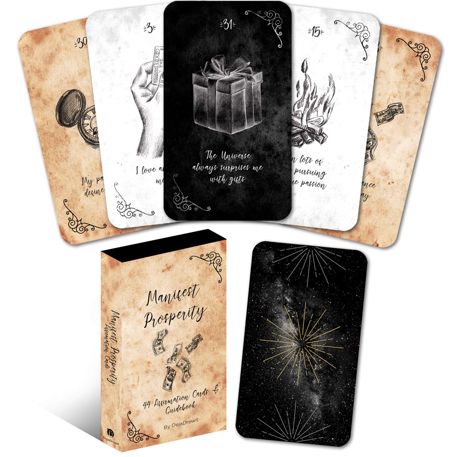 Manifest Success: 44 Affirmation Cards & Guidebook PRE-Order