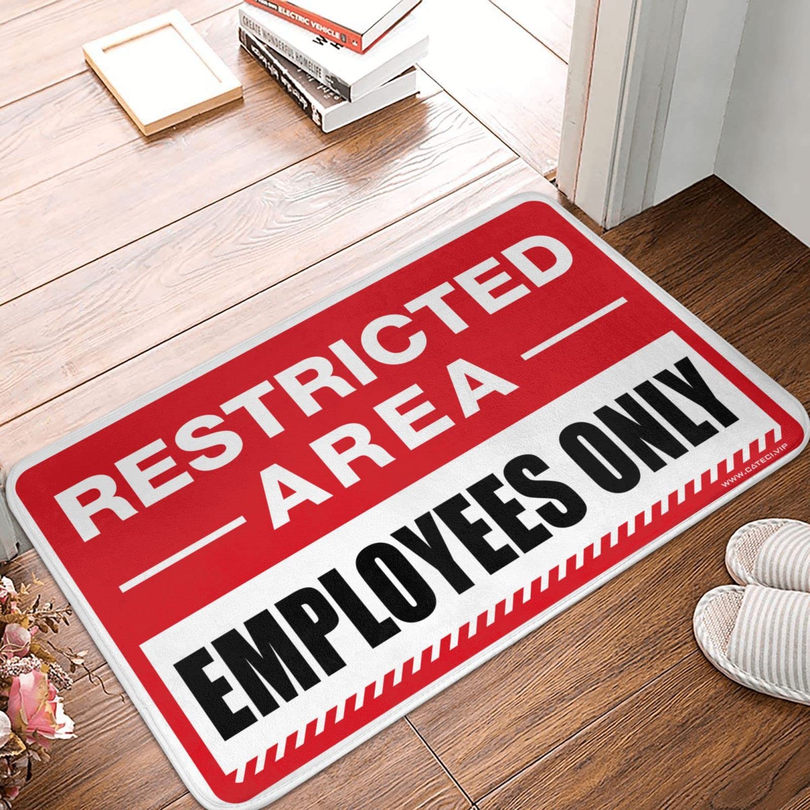 Tapis de sol imperméable pour délimiter l'accès de votre bureau intérieur