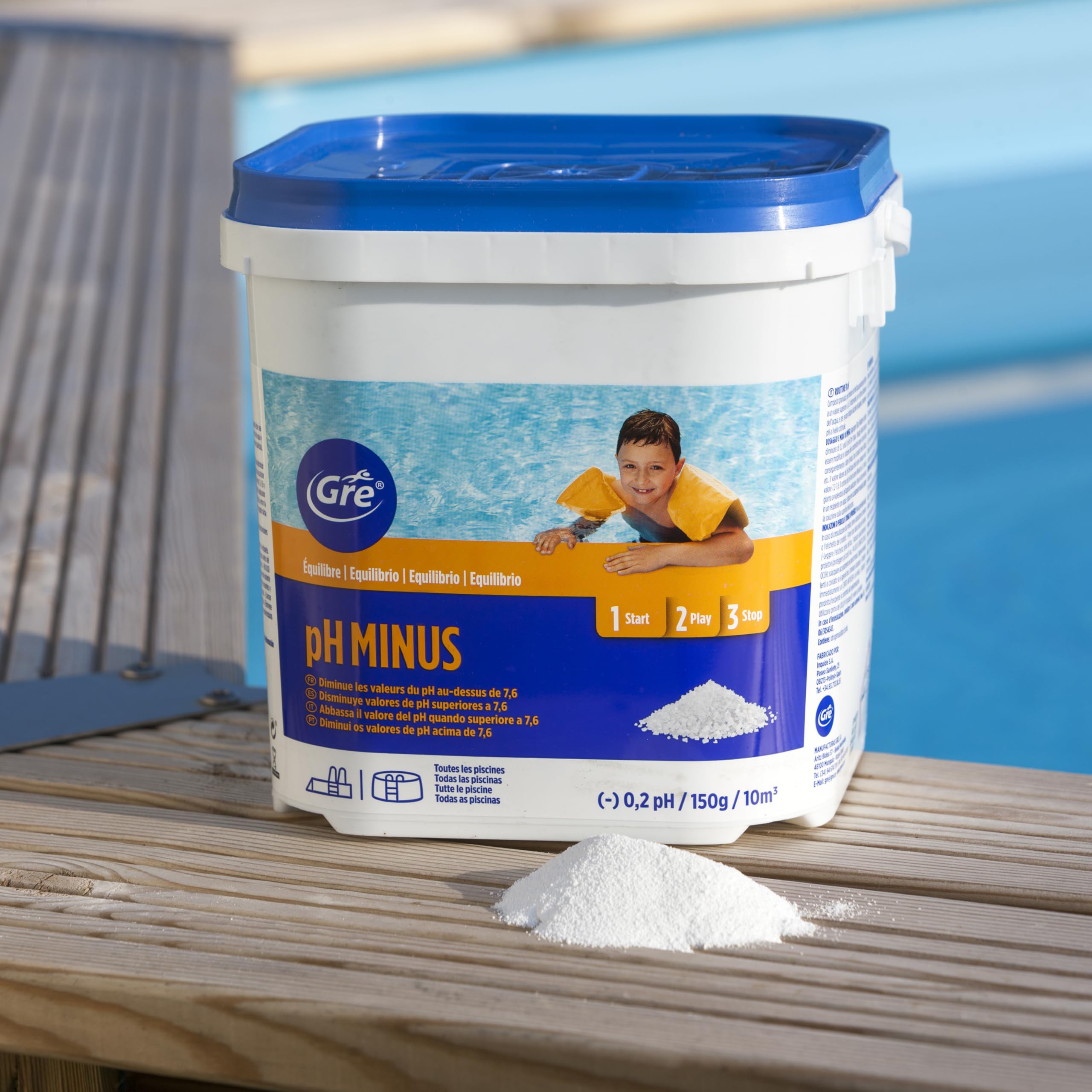 Gre 76002 - Minorador de pH granulado, 5 kg
