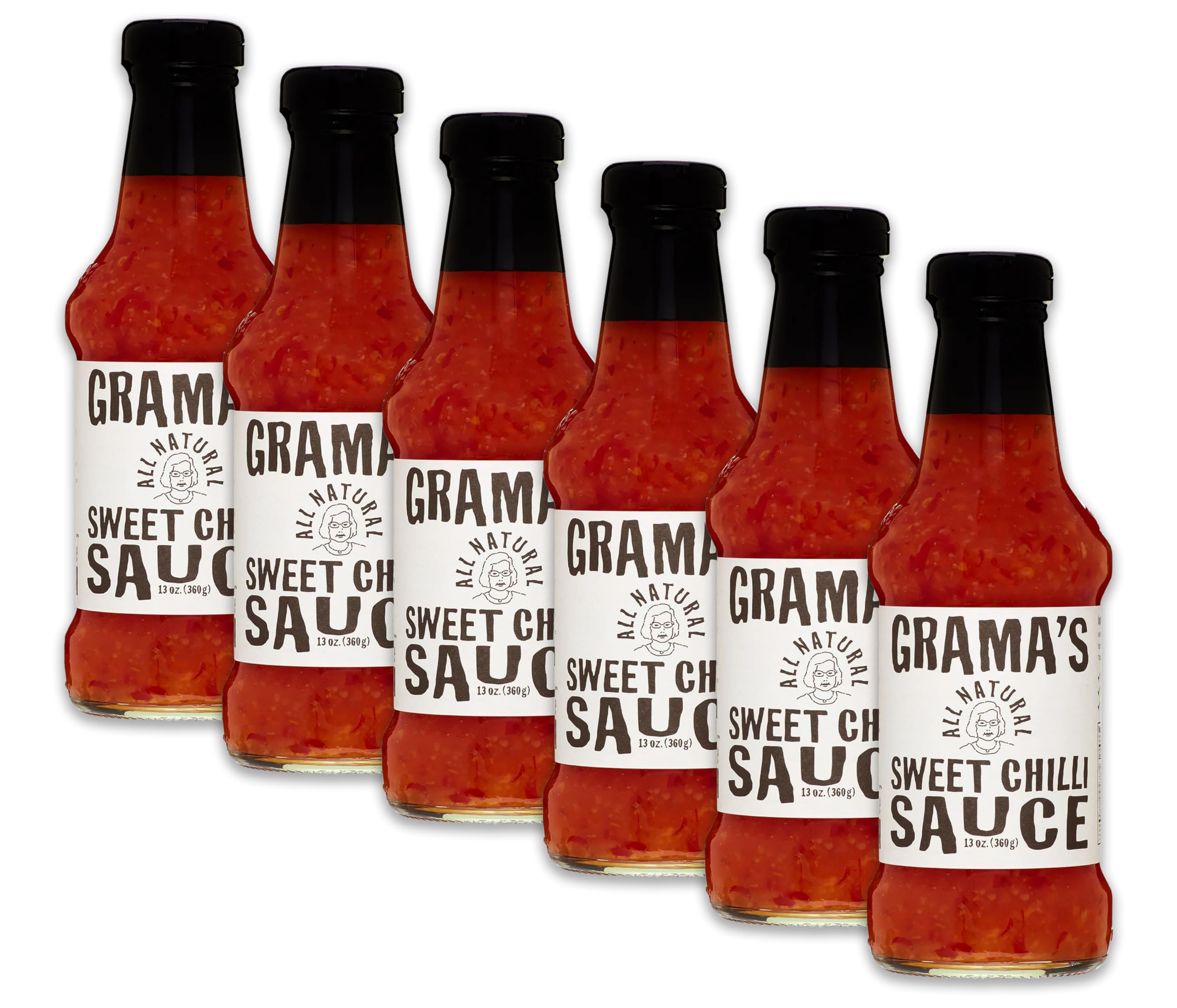 Taste Nirvana Grama's Sweet Chili Sauce, 13 Ounce (Pack of 6)