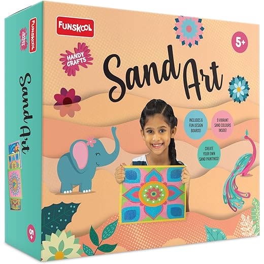 Funskool Sand Art Kit - 6 Designs